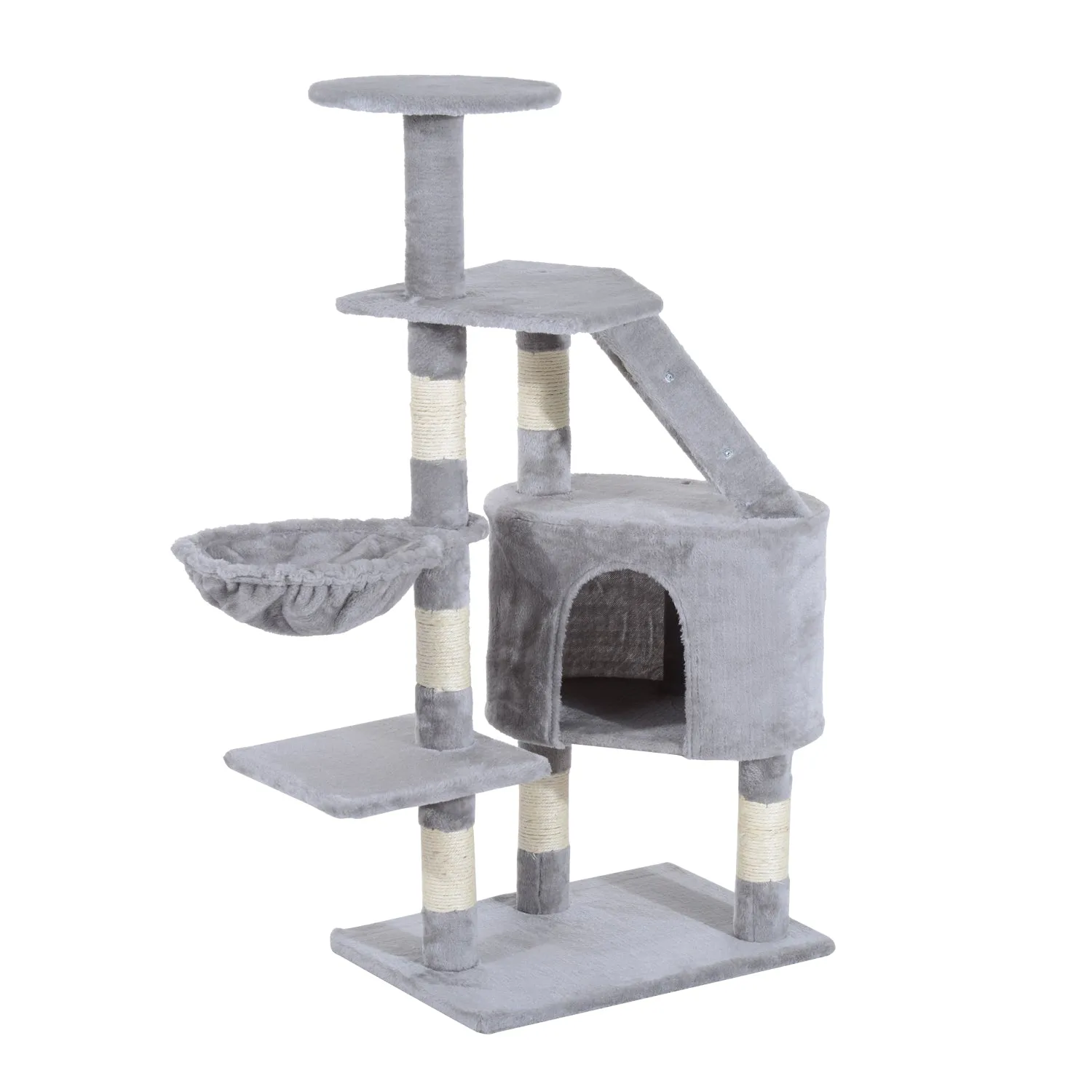 125 cm Cat Tree-Grey