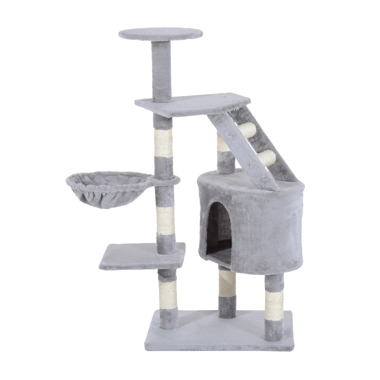 125 cm Cat Tree-Grey