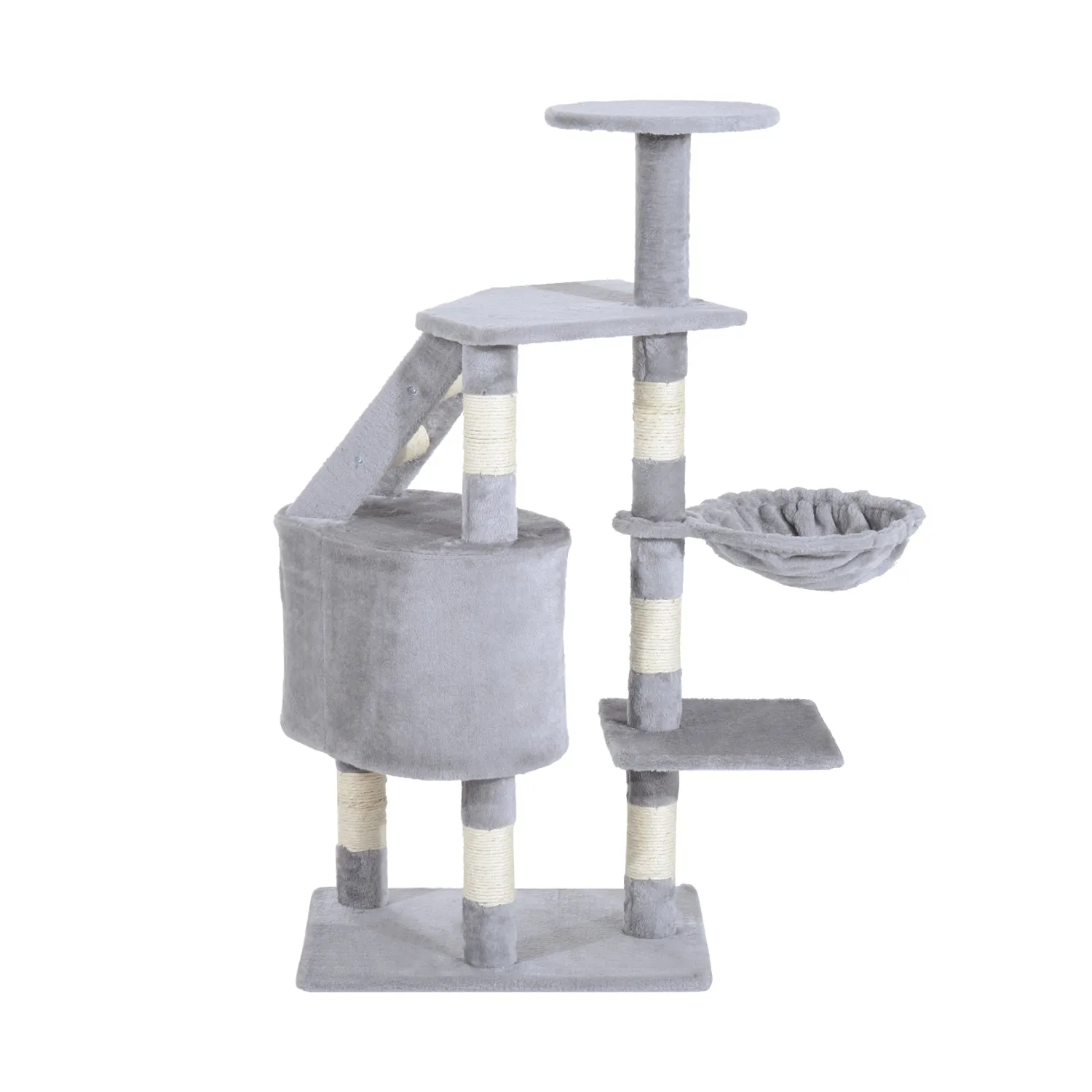 125 cm Cat Tree-Grey