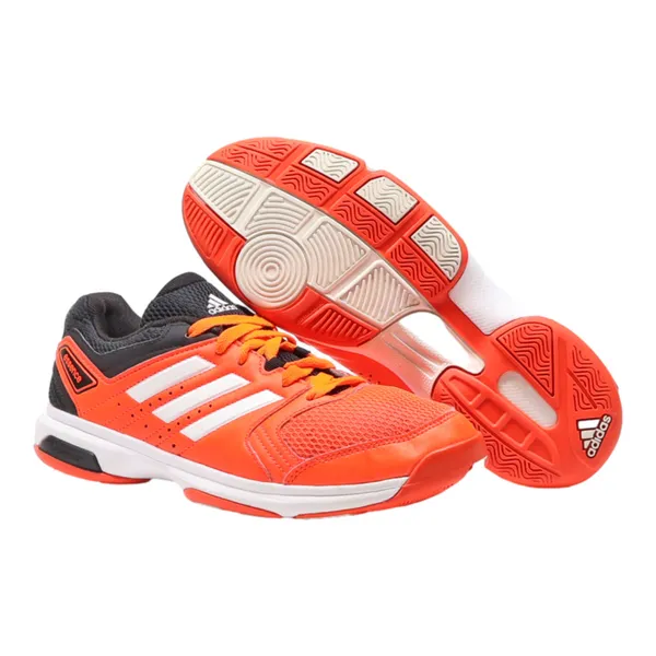 ADIDAS Sneaker Trainers Orange Synthetic Mens UK 7