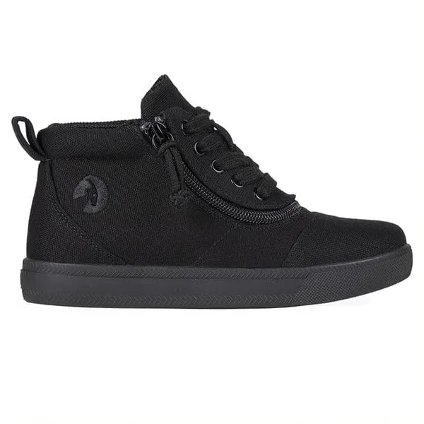 Billy Footwear - Black to the floor Billy MDR Short Wrap High Top