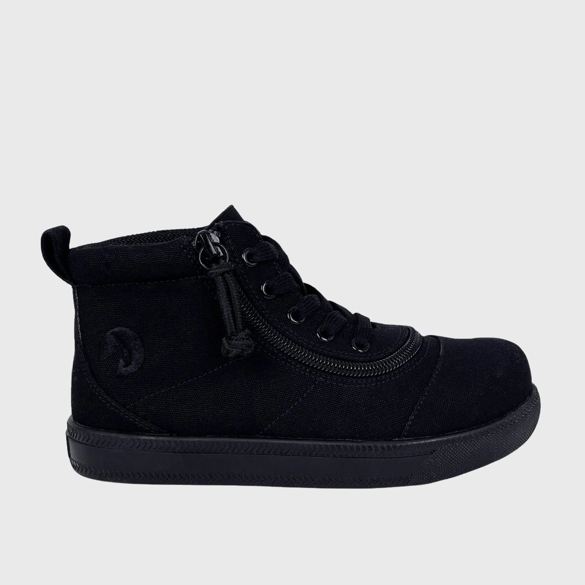 Billy Footwear - Black to the floor Billy MDR Short Wrap High Top