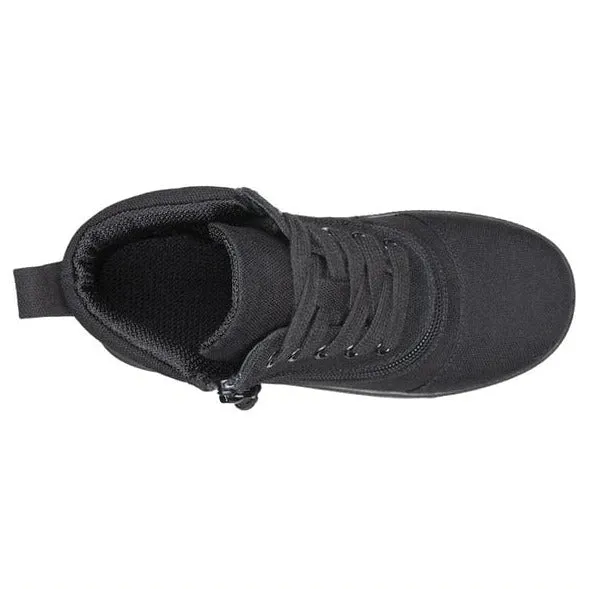 Billy Footwear - Black to the floor Billy MDR Short Wrap High Top