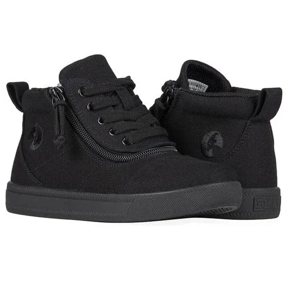 Billy Footwear - Black to the floor Billy MDR Short Wrap High Top