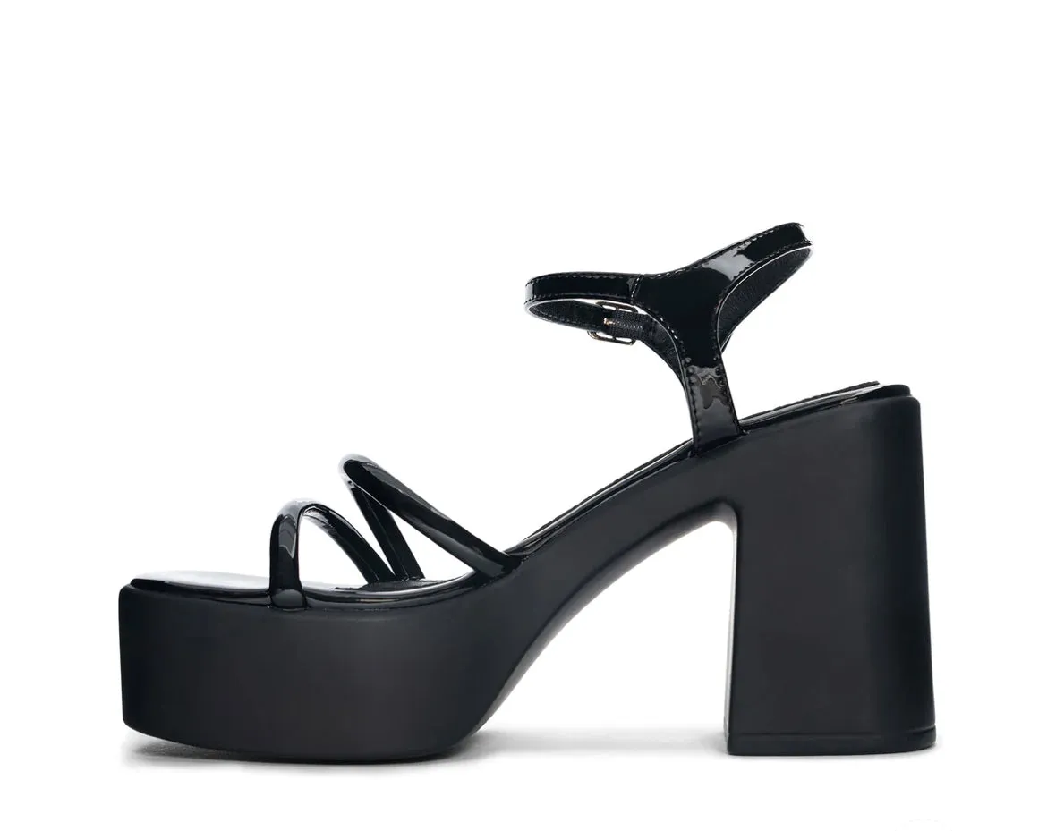Black Jelly Dress Sandal