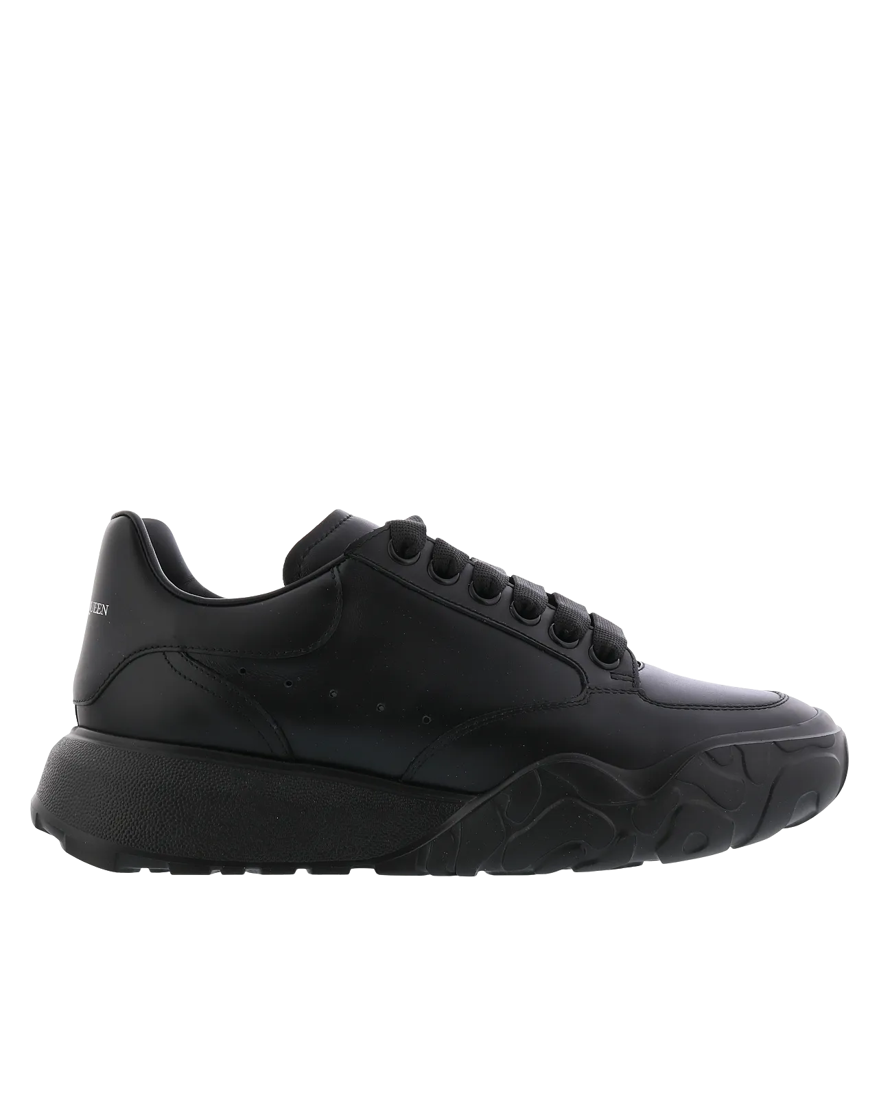 Dames New Court Sneaker Zwart