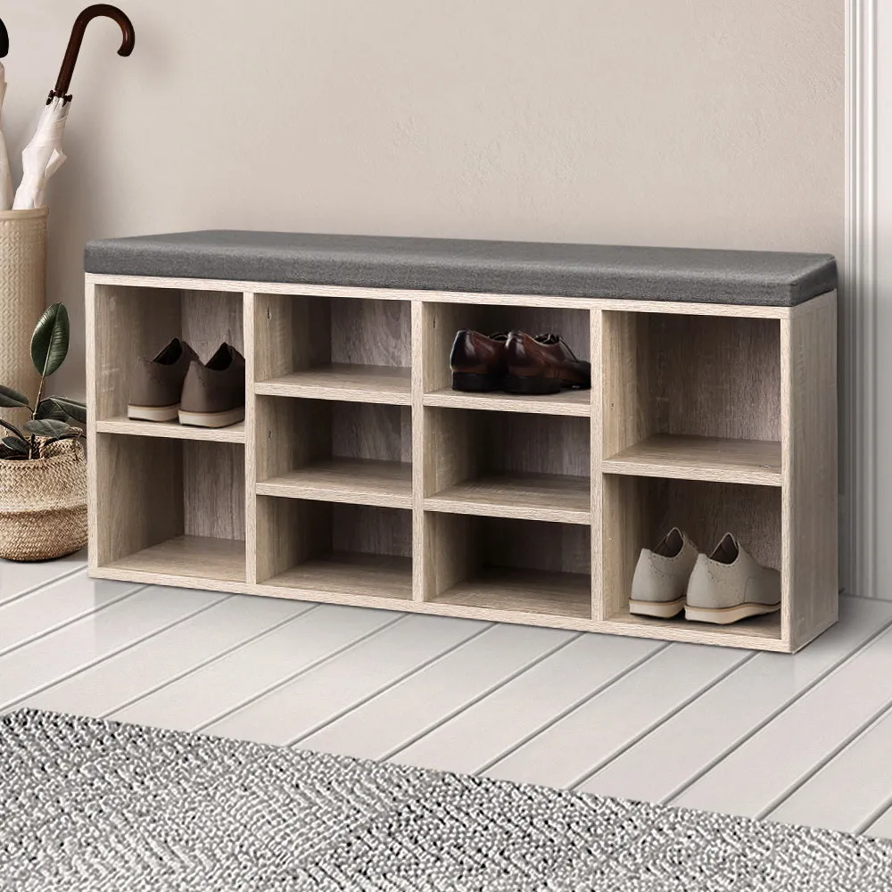 Leiston Shoe Bench - Oak
