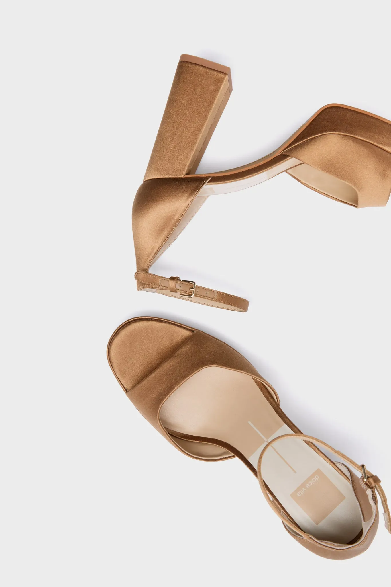 Mid Brown Pandro Heels