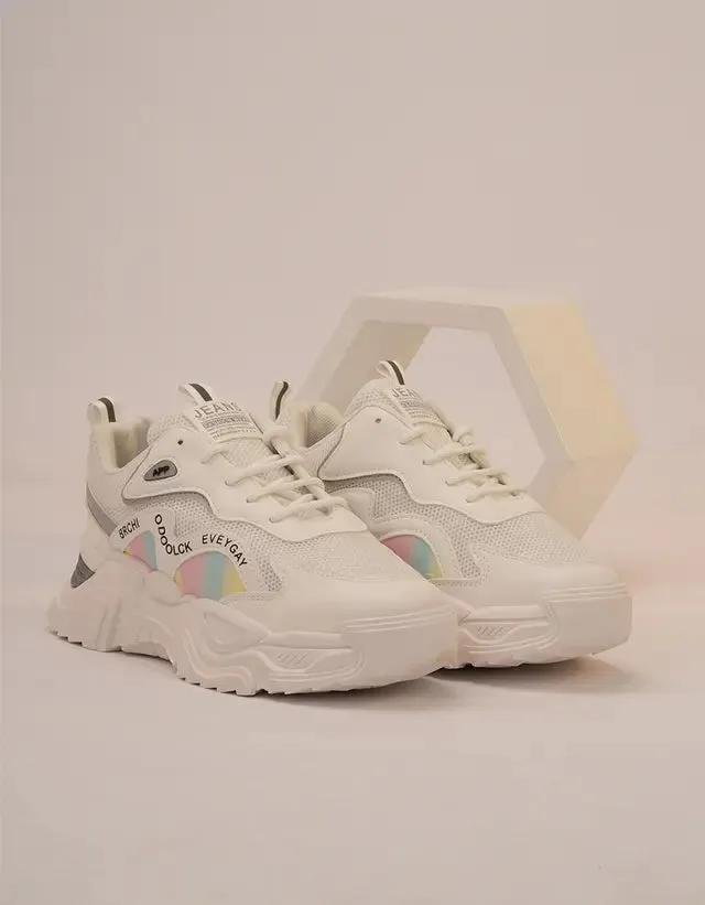 Monochrome Elegance Sneakers