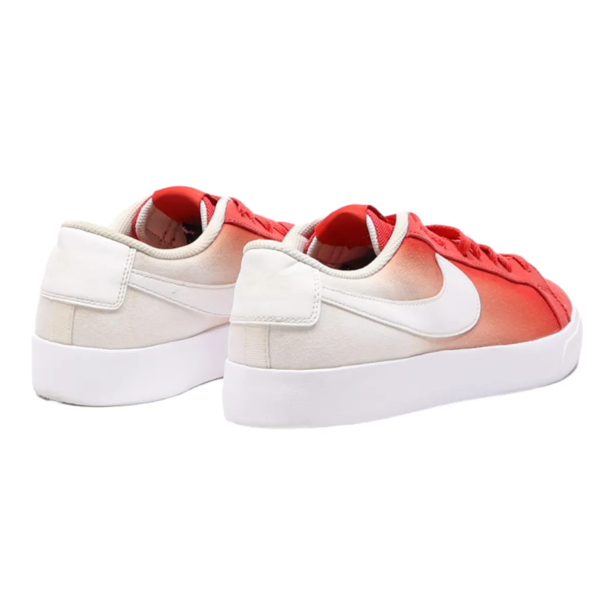 NIKE Blazer Low Top Trainers Red Synthetic Mens UK 9