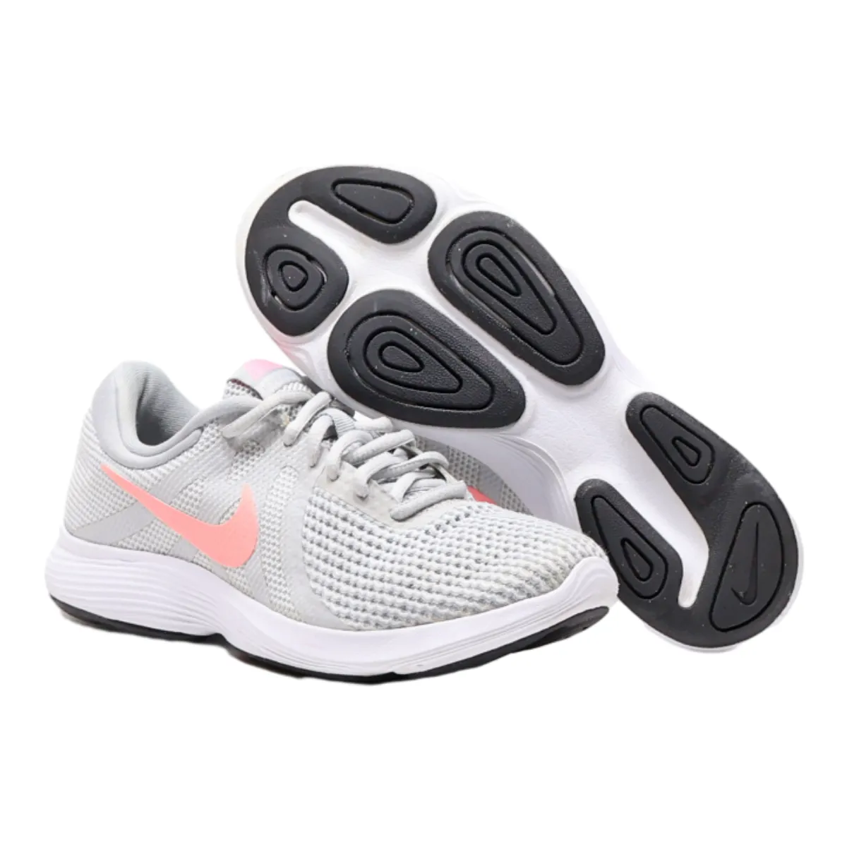NIKE Sneaker Trainers Grey Synthetic Womens UK 4.5