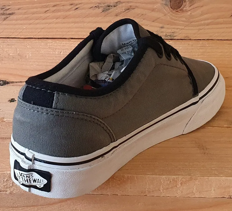Vans Off The Wall Low Canvas Trainers UK4.5/US7/EU37 TB4R Grey/White/Gum